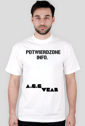 T-shirt Potwierdzone info.