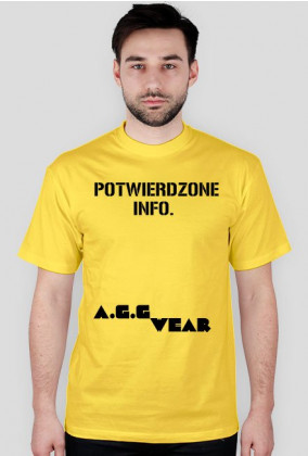T-shirt Potwierdzone info.