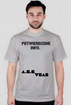 T-shirt Potwierdzone info.