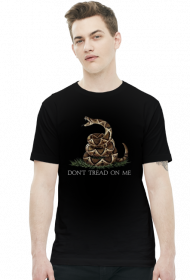 Don't Tread On Me - czarna koszulka