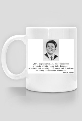 Kubek Reagan wąski