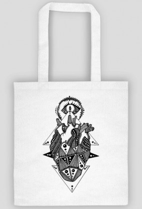 Black Art Heart Bag