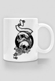 Black Art Skulls Cup