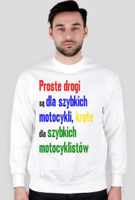 Proste drogi... bluza bez kaptura