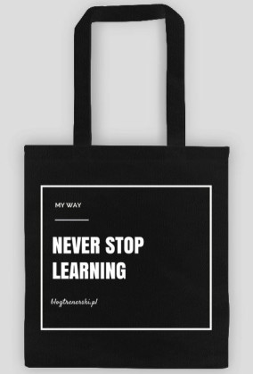 Torba "Never Stop Learning"