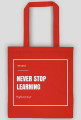 Torba "Never Stop Learning"