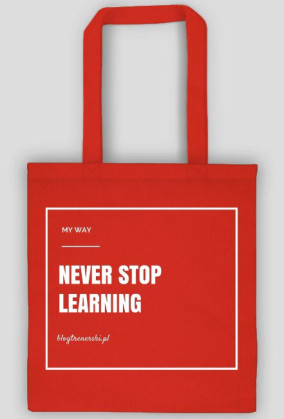 Torba "Never Stop Learning"