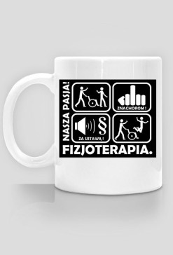 kubek "nasza pasja" czarny