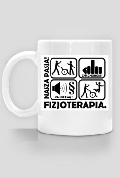 kubek "nasza pasja" biały