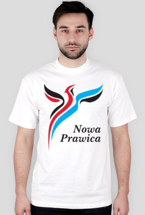 Nowa Prawica - LOGO - Koszulka MEN