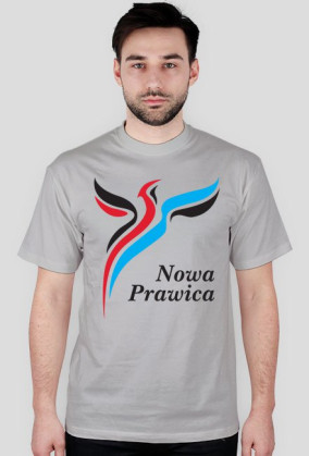 Nowa Prawica - LOGO - Koszulka MEN