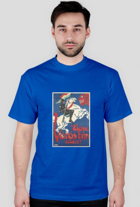 NAPRZÓD PRZECIWKO CZERWONEMU POTWOROWI - Koszulka Patriotyczna