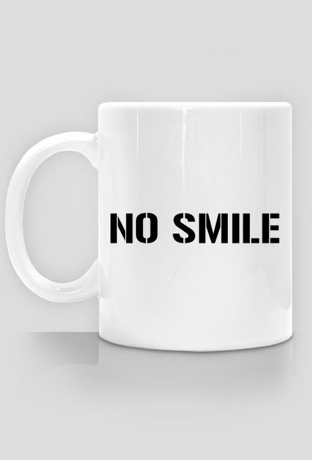 kubek no smile