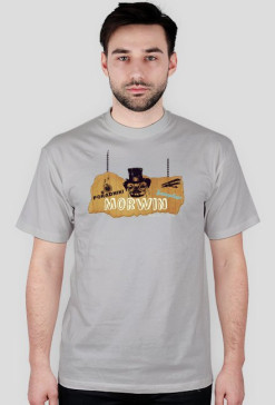 Morwin Wild West szara męska