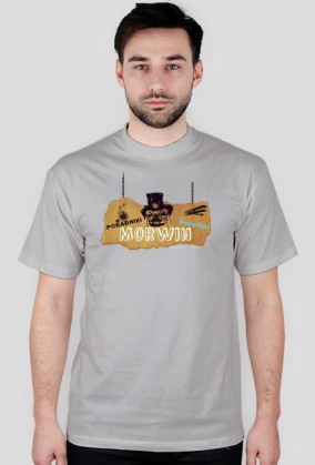 Morwin Wild West szara męska