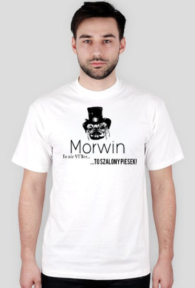Morwin to nie YT'Ber, to szalony piesek! biała męska