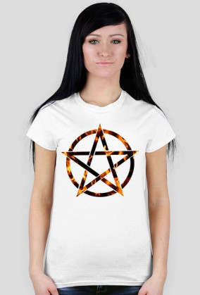 Koszulka damska PENTAGRAM wzór 8 - tanio!