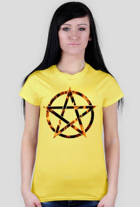 Koszulka damska PENTAGRAM wzór 8 - tanio!