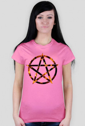 Koszulka damska PENTAGRAM wzór 8 - tanio!