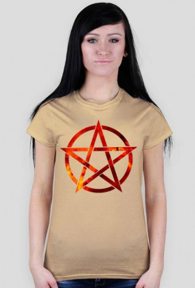 Koszulka damska PENTAGRAM wzór 9 - tanio!