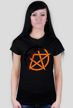 Koszulka damska PENTAGRAM wzór 10 - tanio!