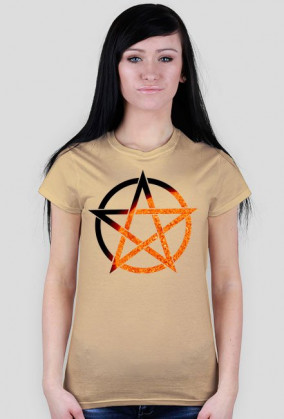 Koszulka damska PENTAGRAM wzór 10 - tanio!