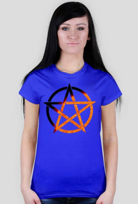 Koszulka damska PENTAGRAM wzór 10 - tanio!