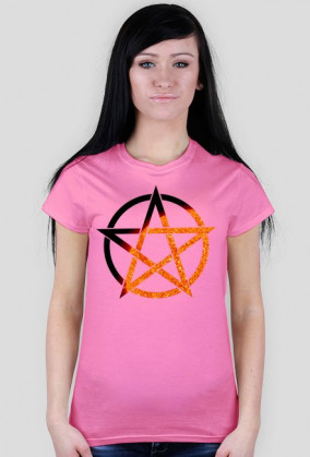 Koszulka damska PENTAGRAM wzór 10 - tanio!