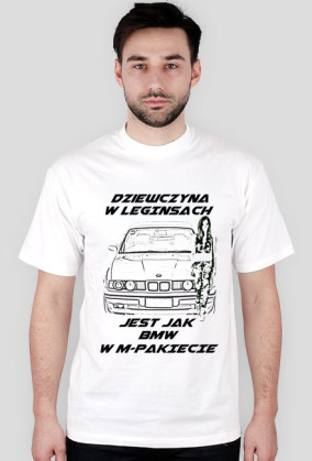 Koszulka E34 Biała