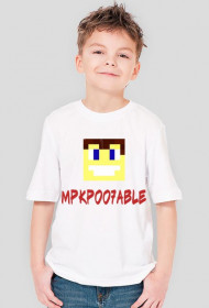 Koszulka z napisem i główką z MC - DZIECIĘCA