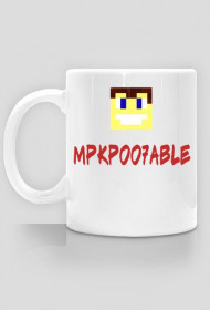 KUBEK Z NAPISEM I GŁOWKĄ Z MC.