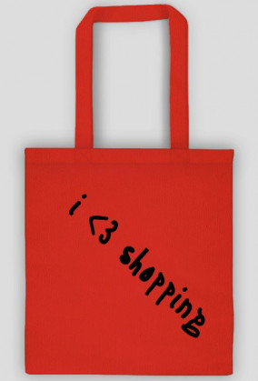 Torba na zakupy - i love shopping