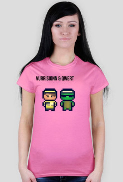 T-shirt damski Vurrision & Qwert