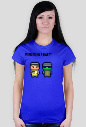 T-shirt damski Vurrision & Qwert