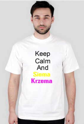 Krzema T-shirt Męski
