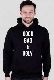 Bluza z kapturem męska - good, bad & ugly