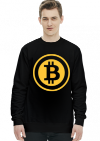 Bitcoin - czarna bluza