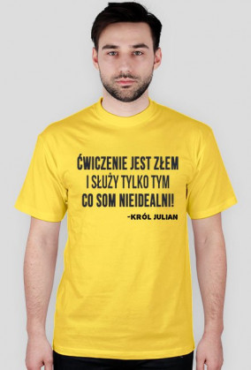 Ćwiczenia to ZŁO - męska