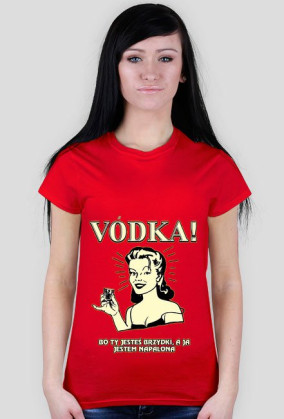 T-SHIRT VÓDKA women's