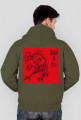 Bluza rozpinana "Power & Fire" wersja 2