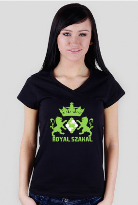 KOSZULKA DAMSKA "Royal Szakal GREEN"