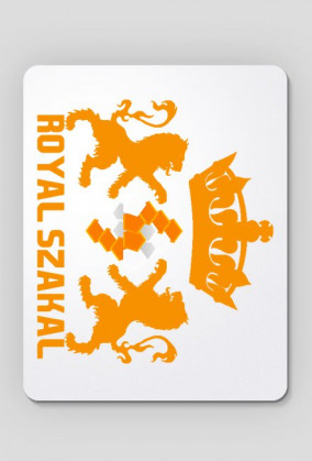 PODKŁADKA POD MYSZ "Royal Szakal ORANGE"