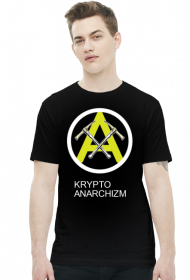 Kryptoanarchizm - czarna koszulka