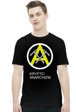 Kryptoanarchizm - czarna koszulka
