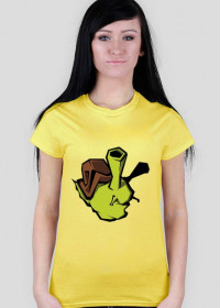 Koszulka damska ślimak