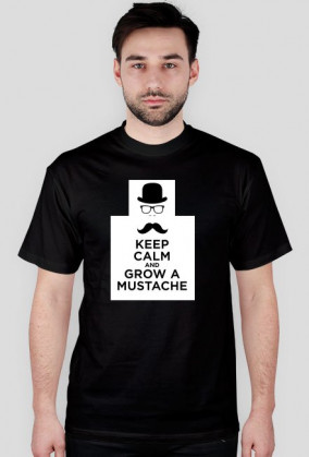 Keep Calm Grow Mustache!