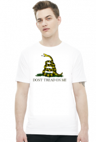 Don't Tread On Me - biała koszulka