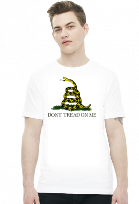 Don't Tread On Me - biała koszulka