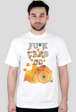 Koszulka F*ck Cars Go Bike #BlackOwlWear