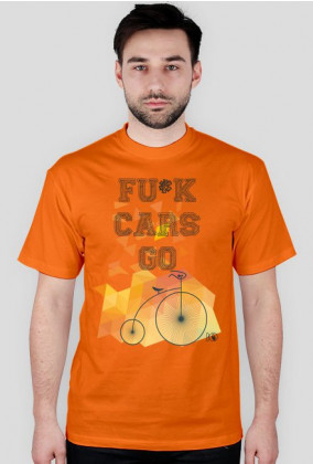 Koszulka F*ck Cars Go Bike #BlackOwlWear